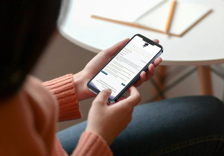 ASHI Associate Inspector practice running on a phone, tablet and laptop